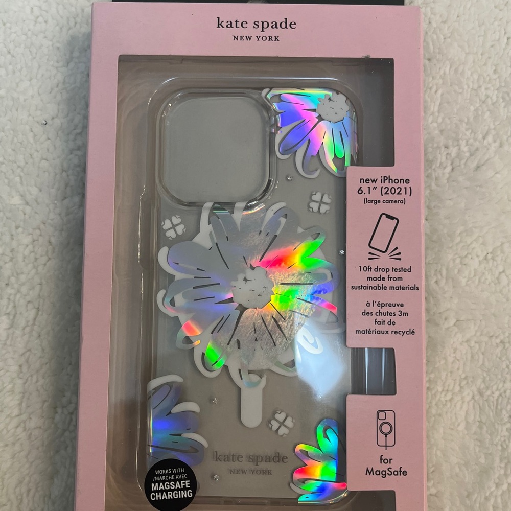🤍Kate Spade Case Mag Safe iPhone13  (6.1)🤍